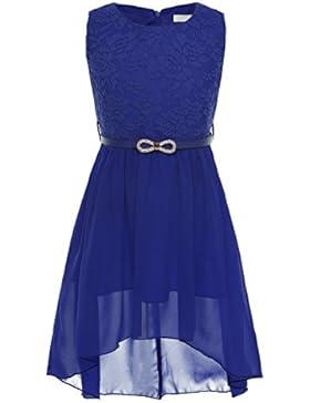 CHICTRY Ärmellos Prinzessin Kleid Mädchen Lace Chiffon Partykleid Festkleid Blumenmädchenkleid hochzeit festlich...