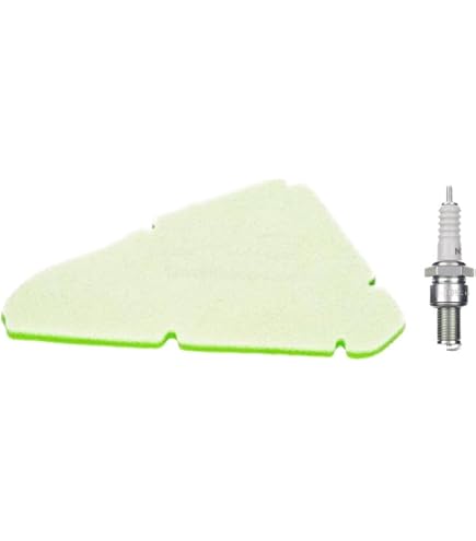 MALOSSI Red Sponge Luftfilter Für Piaggio NRG 50 Mc2/mc3, NTT 50 – Roter Schaumstoff