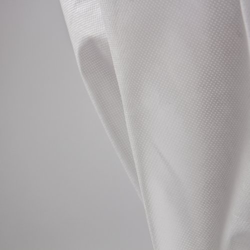 Vanage Abwischbare Überwurfhusse inkl. Schleifband, Weiß, Tischdurchmesser: ca. 60-70 cm - 2