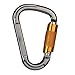 Produktbild Bobury XINDA Automatische 25KN Sicherheit Master Lock D Birnen-Form Schraube Tor Buckle Sperre im Freien Klettern Wandern Lock-Karabiner