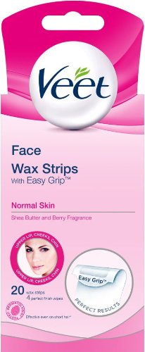 Veet Face Ready to Use Mini Wax Strips (20)