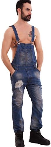 Toocool Men's Dungarees Jeans L212 - Blue - 29
