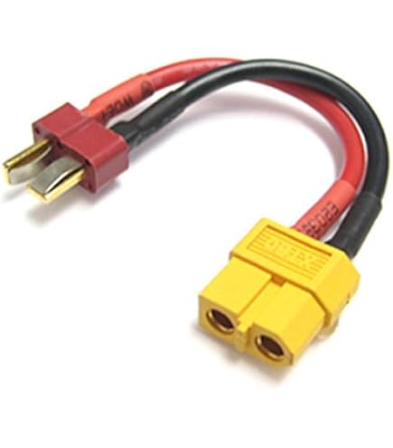 Adaptador Apex Rc T Plug A 4mm Hxt Sin Cables - Pack De 3