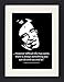 Produktbild 1art1 114334 Stephen Hawking - However Difficult Life May Seem, There is Always Something You Can Succeed at Gerahmtes Poster Für Fans Und Sammler 40 x 30 cm