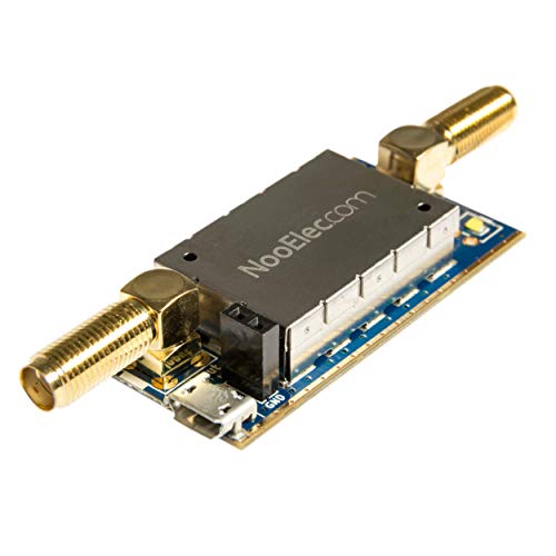 NooElec SAWbird+ NOAA Barebones - Premium SAW Filter & Cascaded Ultra-Low Noise LNA Module for NOAA Applications. 137MHz Center Frequency