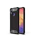 Produktbild LAGUI Passend für Xiaomi Redmi Note 7 / Note 7 Pro Hülle, Stylisch Trend Rugged TPU/PC Dual Layer Outdoor Schutzhülle, schwarz