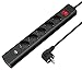 Produktbild Aukey Steckdosenleiste Steckdosenleiste mit 5 Sitzer und 2 USB Ports (5 V 2.1 A) und Elektro-Kabel 3 m für iPhone 8/X/7/7 Plus, MacBook Pro, iPad, Smartphone, Leuchte, TV, Tablet, Haushaltsgeräte etc.
