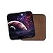 Produktbild Space Alien Planet Universe Kork Getränke Untersetzer für Tee & Kaffee # 8079, holz, 4 Coasters
