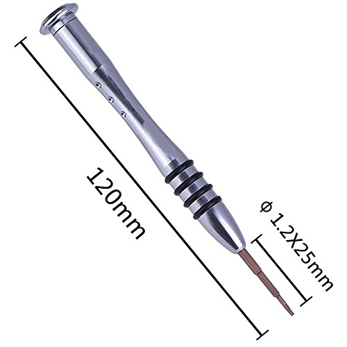 Mudder 5 Stück Werkzeugsatz Pentalobe Schraubendreher für Macbook Air/ Pro mit Retina - 4