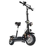 gunai patinete electrico adulto scooter plegable todoterreno de doble unidad 3200w con bateria de litio de 60v 24ah imagen 6_2