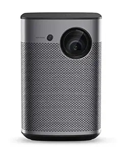 XGIMI Halo Smart Mini Projector, 1080P FHD 800 ANSI Lumen Portable Projector, Android TV 9.0, Support 2K/4K, Portable WiFi/Bluetooth Harman/Kardon Speaker, Indoor/Outdoor Theater More Than 4000+ Apps