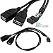 Produktbild 1.5Ft 2 Ports USB 2.0 A Buchse Auf 10Pin USB Buchse Header Hauptplatine Kabel