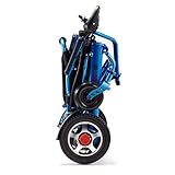 Daxiong Le Scooter âgé Intelligent Automatique de Fauteuil Roulant électrique Pliant l'alliage d'aluminium portatif de Batterie au Lithium portative