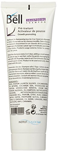Veana Claude Bell HairBell Shampoo – Haarwachstumsbeschleuniger, 1er Pack (1 x 250 ml) - 2