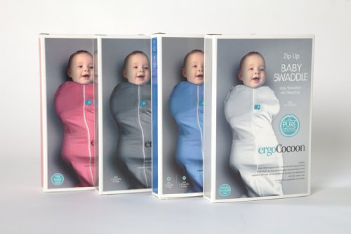 Warmer Zip Up Baby Swaddle 1 TOG – Ganzkörper Pucksack / Pucken, Entpuck-Hilfe, 3-12 Monate - 7