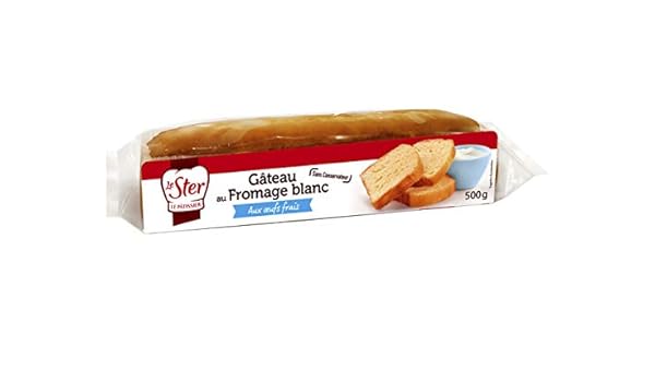 Gateau Au Fromage Blanc Le Ster 500 G Amazon Fr Epicerie
