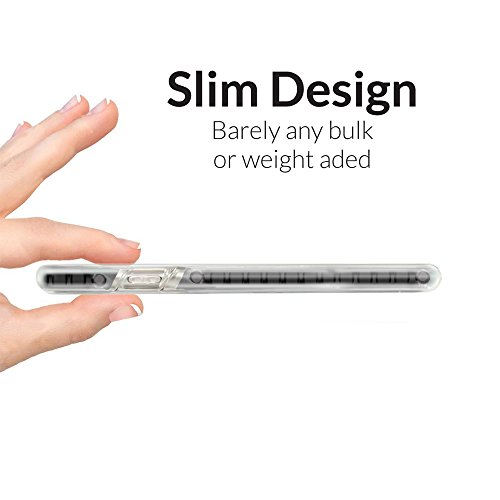 Orzly   FUSION Bumper Case para OnePlus 3  OnePlus TRES  SmartPhone  2016 Modelo  - Funda Dura Protectora con absorci  n de impactos NEGRO goma Rim y completo transparente Panel posterior