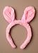Produktbild Pink Kaninchenohren Aliceband