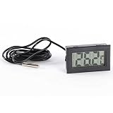  Termometro Digital con Sonda Externa De Temperatura Lcd Para Acuario Congelador