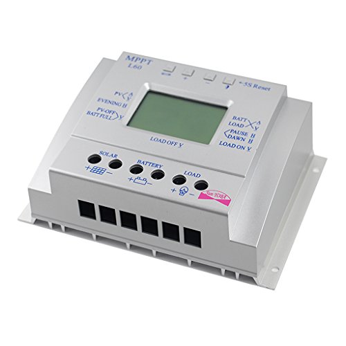 Phenovo 60A 12V/24V LCD MPPT Solar Panel Controller PWM Charging Battery Regulator RS.5730 (53.00% Off) - Amazon