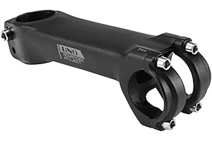 FOMTOR Vástago de Bicicleta, Vástago 31.8 Potencia, Vástago de MTB Ajustable, Vástago de Manillar de Bicicleta, para Bicicleta, Bicicleta de Carretera, MTB, BMX, Ciclismo