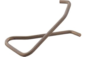 KR PARTS Federsicherung | links | Größe 0/1 | Sicherungsseil | Sicherung mit Haken | Sicherung | Ladesicherung | Anhänger | PKW | KFZ | Seil | PVC | Auto