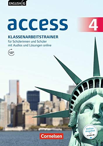 English G Access - Allgemeine Ausgabe / Band 4: 8. Schuljahr - Klassenarbeitstrainer mit Audio-Materialien, Lösungen online und Lerntipps