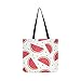 Produktbild Nette Wassermelone Scheiben Obst Canvas Tote Handtasche Schultertasche Crossbody Taschen Geldbörsen Für Männer Und Frauen Einkaufstasche