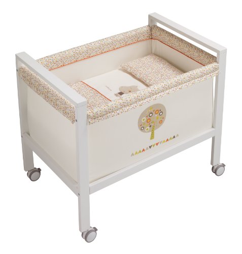Petit Praia E52597100 Moon  Crib (Small, Multicoloured)