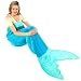 Produktbild Blankie Tails - Die Original Meerjungfrau Decke -  Ozean Blau / Aqua - für Erwachsene / Jugendliche