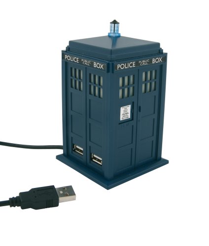 Doctor Who Tardis USB 4 Port Hub Station