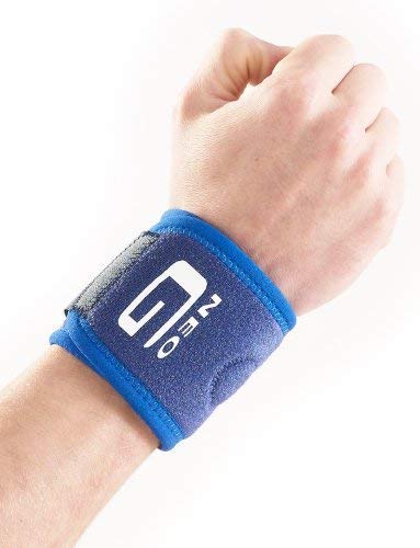 NEO G Wrist Band - Calidad de calidad médica AYUDA con torceduras, esguinces, dolor, lesiones, dolor, debilidad artrítica en las muñecas, lesiones ocupacionales y deportivas, apoyo diario y calidez - ONE SIZE Unisex Brace