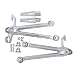 Tengchang Motorcycles Footrests Foot Pegs For SUZUKI GSXR 1000 2005 2006