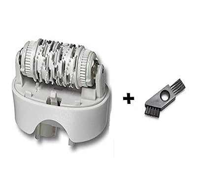 RBZ Tête d'épilation de rechange 67030946 pour Silk Epil 7681, 7781, 7180, 7185, 7280, 7285, 7380, 7385, 7480, 7580, 7680 7181, 7281, 7381, 7481, 7681, 7781, 7771, 7871, 7791, 7891 Types de correspondances: 5340, 5375, 5376, 5377 - de Braun avec brosse…