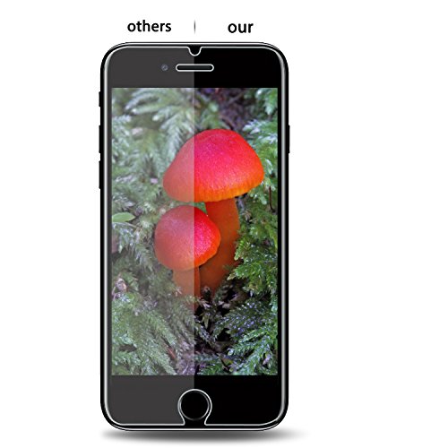 2 x iPhone 7 Plus Panzerglas, Melojoy Gehärtetem Glas Hartglas iPhone 7 Plus Schutzfolie Panzerfolie Folie - 3