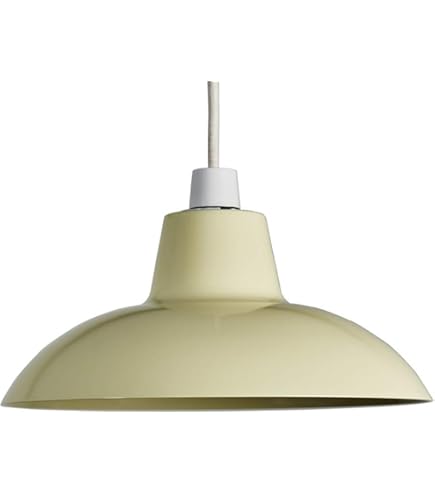 Vintage Barn Metal Pendant Light Shade – Easy Fit E26 With Free Reducer