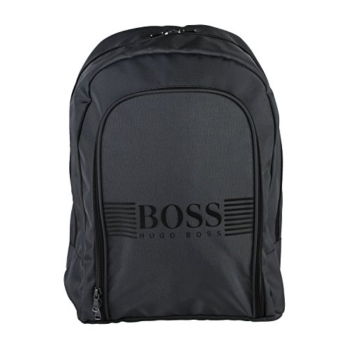 Preisvergleich Produktbild HUGO BOSS Kinder Rucksack mit Logo dunkelgrau