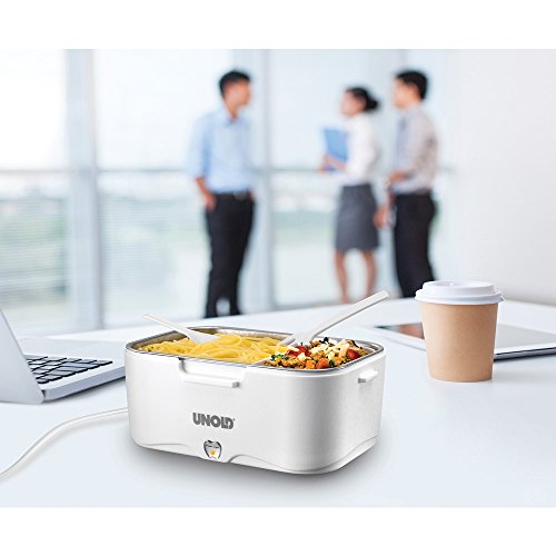 Unold 58850 elektrische Lunchbox, Kunststoff, weiß, 23.2 x 16.5 x 11.5 cm - 6