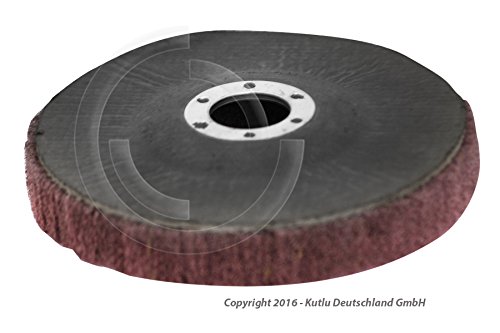 Vlies Polierscheibe 125 x 22,2 mm für Körnung 240 - 2