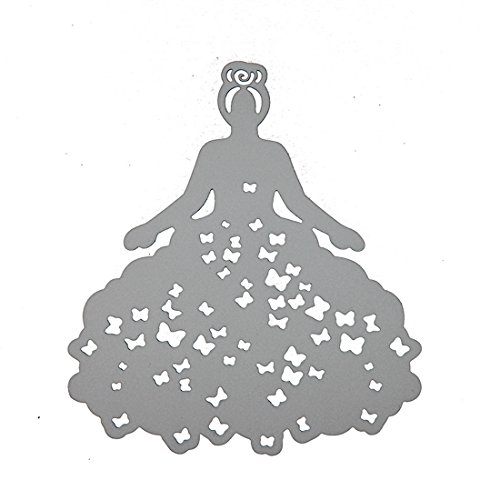 Souarts Stanzschablonen Metall Schneiden Schablonen für DIY Scrapbooking Album Schneiden Schablonen Papier Karten Sammelalbum Dekor Tablett - 2