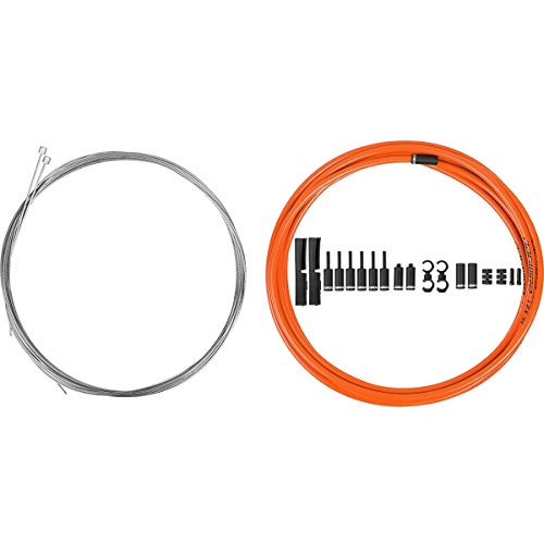 Jagwire - Universal 2X Pro Shift Kit |for Road, MTN, and Gravel Bike | SRAM and Shimano Shifter Compatible, Polished Stainless Cables, 10 Color Options