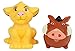 Produktbild Lena 65514 - Wasserspritztiere Disney's König der Löwen 2er Set, mit Spritzfiguren Simba und Pumba, Badespielzeug Set mit 2 Wasserspritzer für Kinder ab 1 Jahr, Wasserspielzeug Set mit Spritztieren
