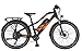 Produktbild REX Unisex Jugend Graveler Twentyfour Kids E-ATB 24" Elektrofahrrad schwarz matt RH 34 cm
