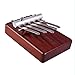 Produktbild Tragbare 5 Tasten Kalimba Mbira mag Sanza Finger Daumen Klavier Palisander Instrument afrikanische Musikinstrumente
