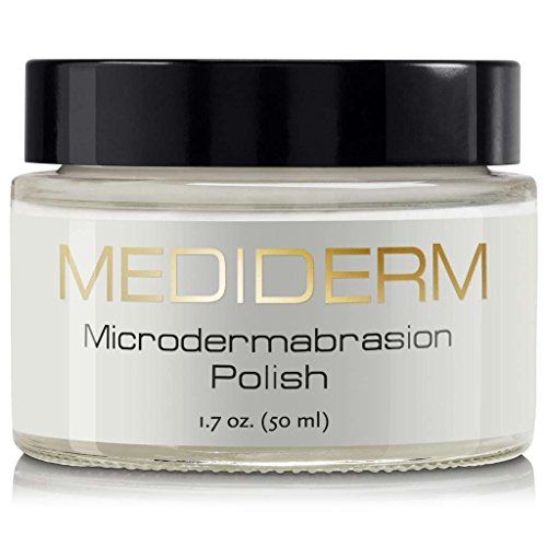 Mediderm Microdermabrasion Polish And Exfoliating Cream - Scrubs And Exfoliates Dead Skin, Reduces Blackheads, Acne Blemishes And Fine Wrinkles. All In One Facial Treatment.