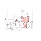 Wandtattoo Wandsticker Aufkleber Tiere Kinder Baby Kinderzimmer Wald Baum - 3