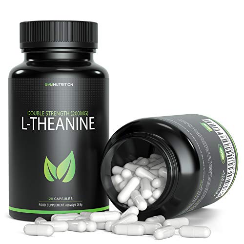 L-theanine 200 mg - 120 V-Capsules - Favorise la concentration, la détente et réduit le stress