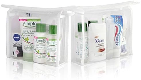 Face &amp; Body LADIES Travel Essentials Holiday Bag - Deo Face Moisturiser Dental