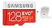 Produktbild Samsung Speicherkarte MicroSDXC 128GB EVO Plus UHS-I Grade 1 Class 10 für Smartphones und Tablets, mit SD Adapter + hnv® minicase