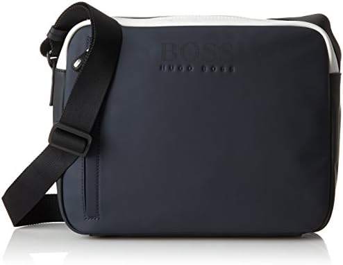BOSS Athleisure Hyper T_messenger, Men’s Shoulder Bag, Blue (Dark Blue), 10x27x34 cm (B x H T)